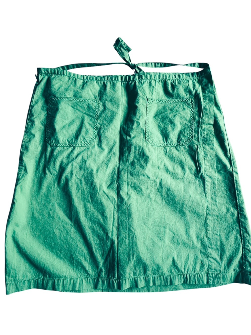 Hollister Teal Green Tie-Waist Mini Skirt